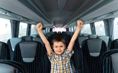 Consejos para viajar con niños en autobús